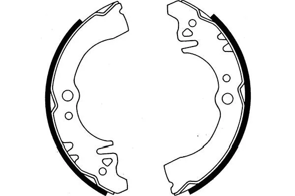 Brake Shoe Set (BS-1918)