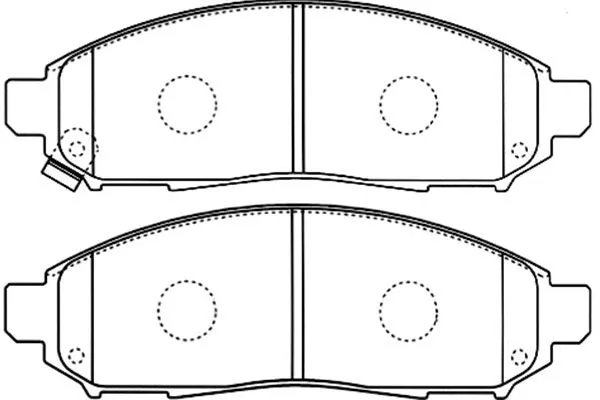 Brake Pad Set, disc brake (BP-6594)