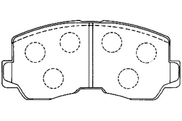 Brake Pad Set, disc brake (BP-5533)