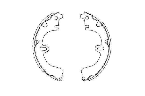 Brake Shoe Set (KBS-9914)