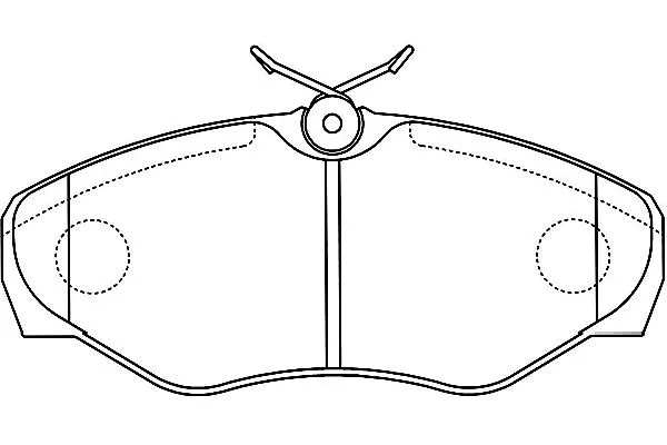 Brake Pad Set, disc brake (BP-6601)