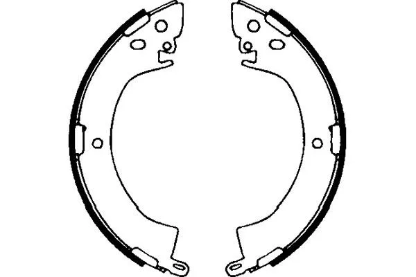 Brake Shoe Set (BS-6409)