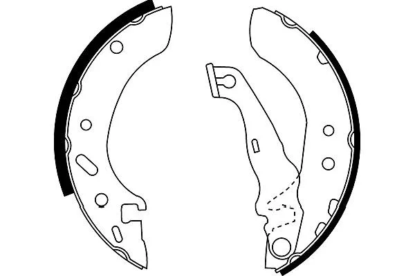 Brake Shoe Set (BS-5429)