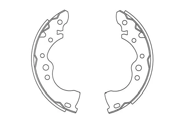 Brake Shoe Set (BS-7434)