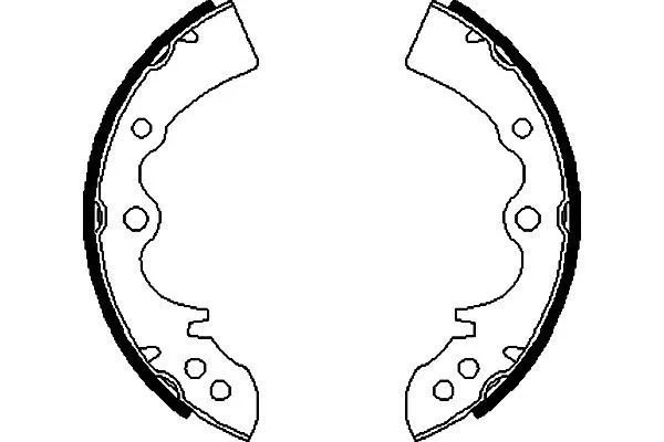 Brake Shoe Set (BS-5400)
