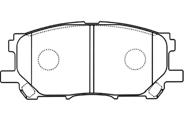 Brake Pad Set, disc brake (BP-9090)