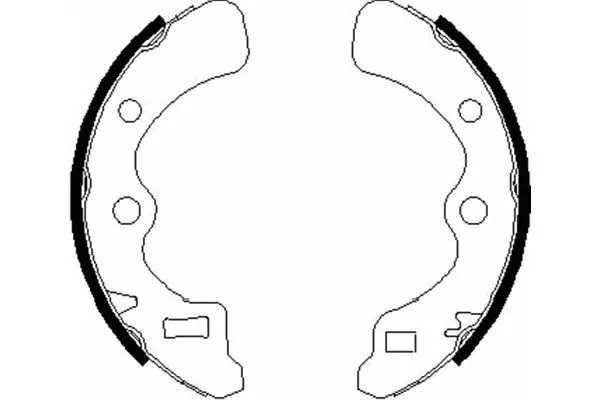 Brake Shoe Set (BS-2900)