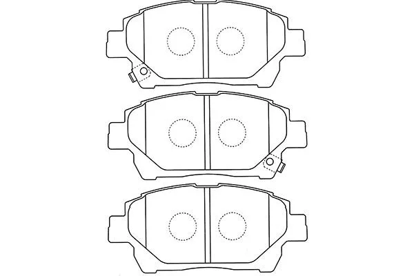 Brake Pad Set, disc brake (BP-9120)