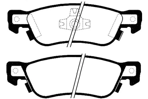 Brake Pad Set, disc brake (BP-3502)