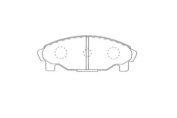 Brake Pad Set, disc brake (BP-1521)