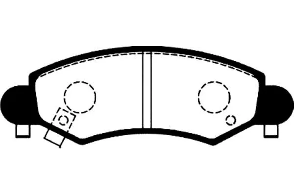 Brake Pad Set, disc brake (BP-8517)