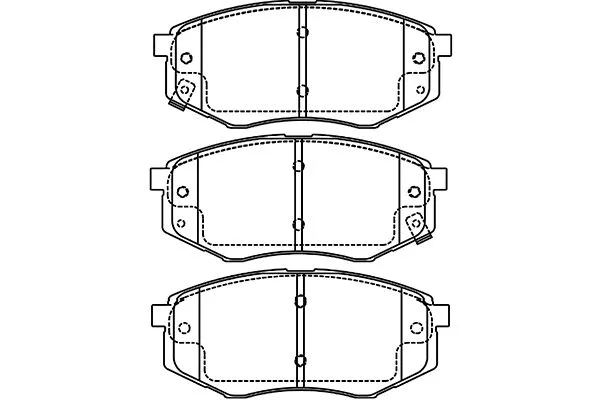 Brake Pad Set, disc brake (BP-4027)
