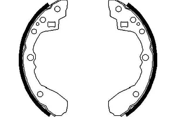 Brake Shoe Set (KBS-5416)