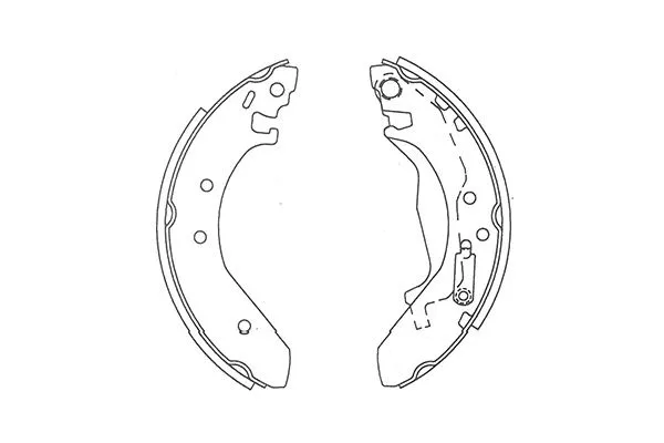 Brake Shoe Set (BS-2905)