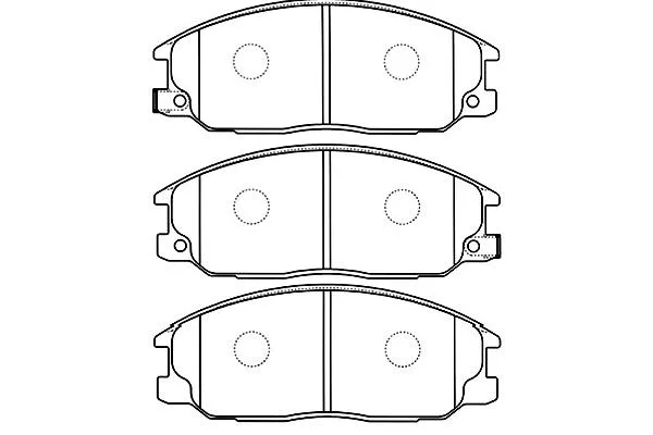 Brake Pad Set, disc brake (BP-3028)