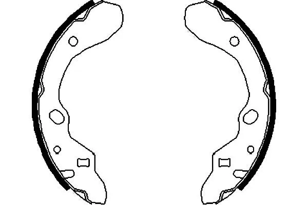 Brake Shoe Set (BS-5414)