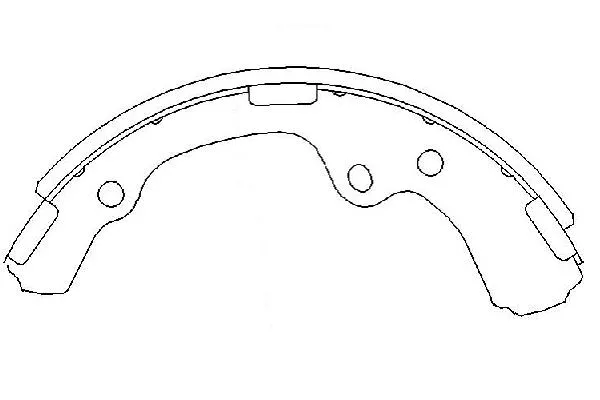 Brake Shoe Set (KBS-9916)