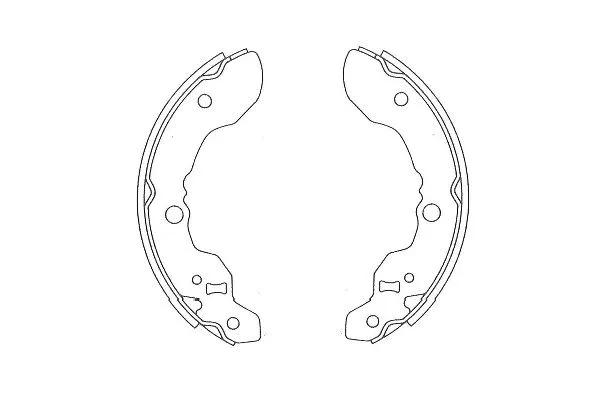 Brake Shoe Set (BS-8932)