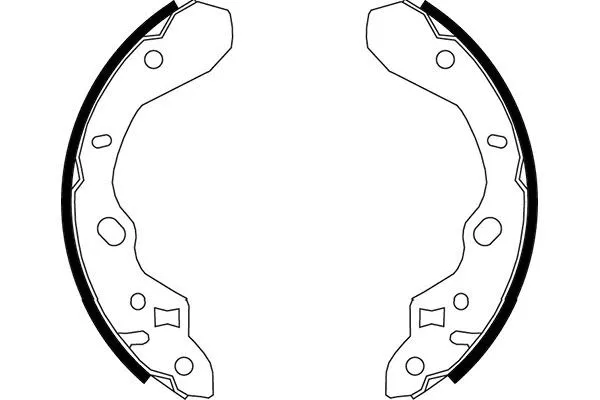 Brake Shoe Set (BS-5425)