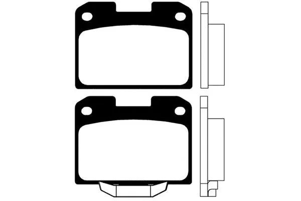 Brake Pad Set, disc brake (BP-5525)