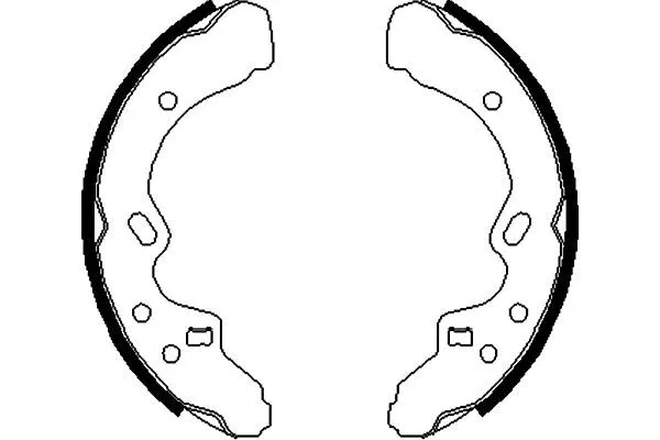 Brake Shoe Set (BS-5409)
