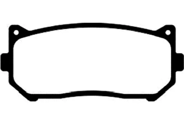 Brake Pad Set, disc brake (BP-4005)