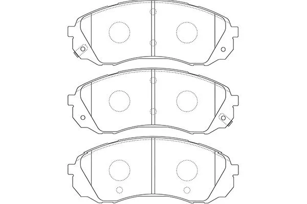 Brake Pad Set, disc brake (BP-4022)