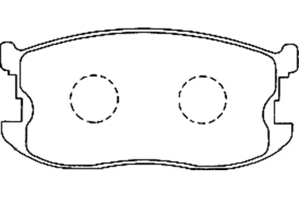 Brake Pad Set, disc brake (BP-3506)