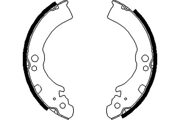 Brake Shoe Set (BS-7403)