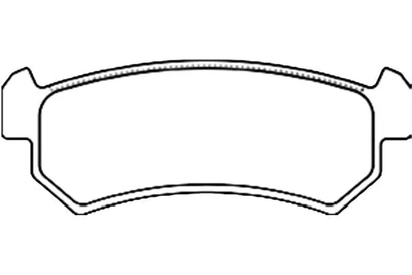 Brake Pad Set, disc brake (BP-1010)