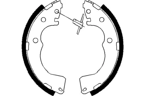 Brake Shoe Set (BS-5421)