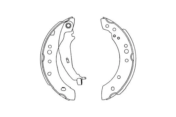 Brake Shoe Set (KBS-6414)