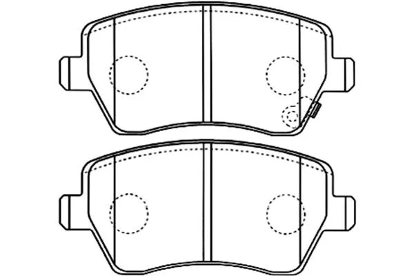 Brake Pad Set, disc brake (BP-8526)