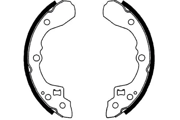 Brake Shoe Set (BS-4404)
