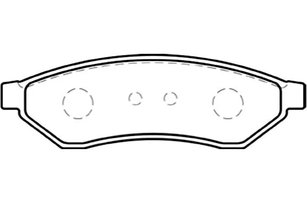 Brake Pad Set, disc brake (BP-1007)