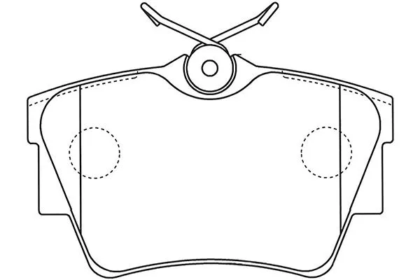 Brake Pad Set, disc brake (BP-6608)