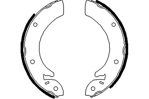 Brake Shoe Set (BS-3408)