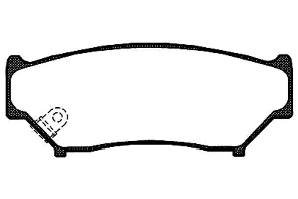 Brake Pad Set, disc brake (BP-8509)