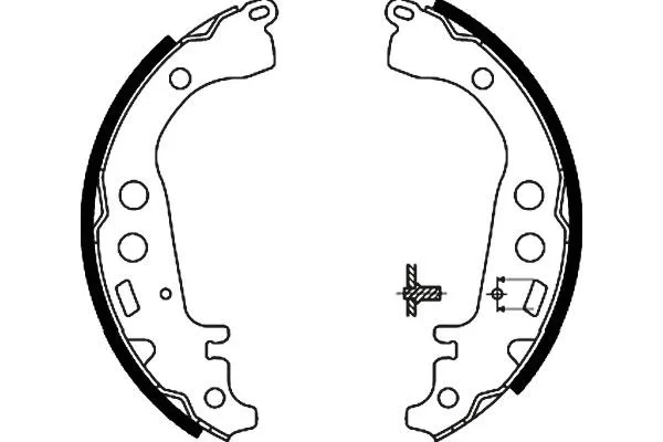 Brake Shoe Set (BS-9918)