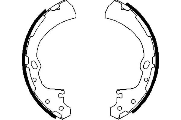 Brake Shoe Set (BS-7408)