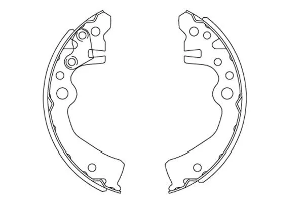 Brake Shoe Set (KBS-7417)