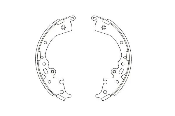 Brake Shoe Set (BS-9951)