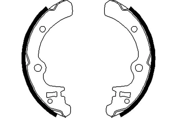 Brake Shoe Set (KBS-8403)