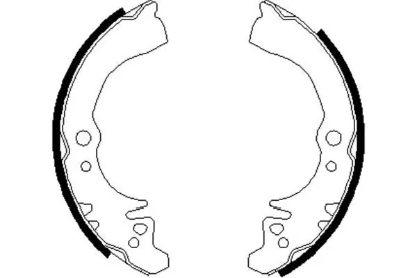 Brake Shoe Set (BS-1907)