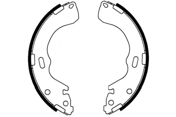 Brake Shoe Set (BS-5428)