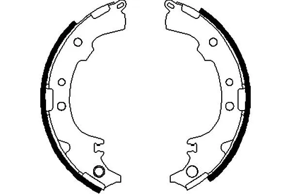 Brake Shoe Set (BS-9914)