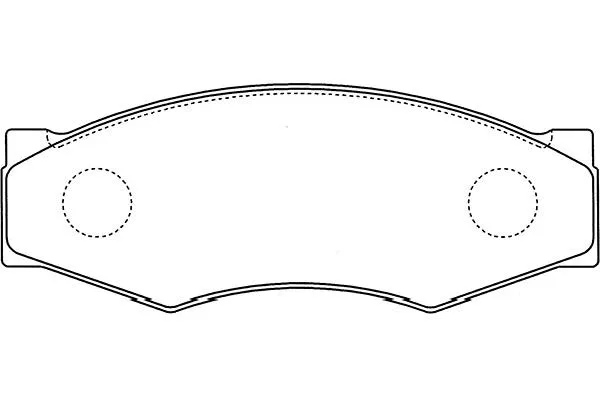 Brake Pad Set, disc brake (BP-6505)