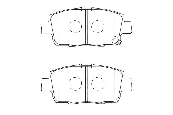 Brake Pad Set, disc brake (BP-9144)