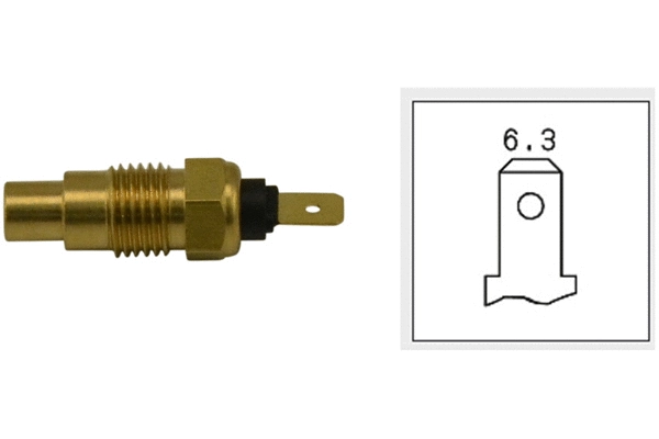 Sensor, coolant temperature (ECT-6509)