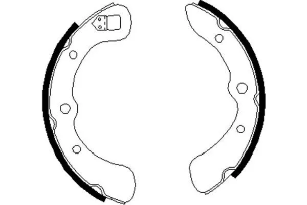 Brake Shoe Set (BS-1900)